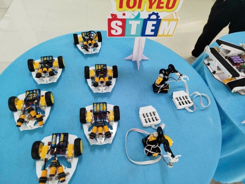 NGÀY HỘI TRẢI NGHIỆM STEM THCS LẠC HỒNG 08 - 05 - 2025 