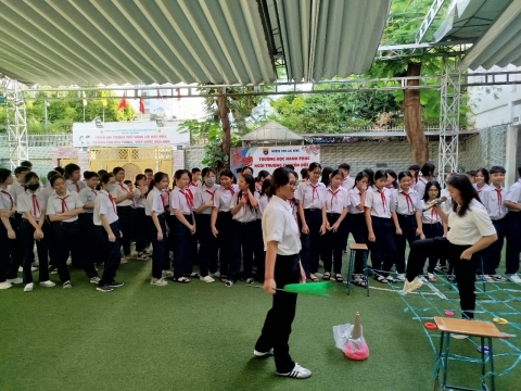 NGÀY HỘI TRẢI NGHIỆM STEM THCS LẠC HỒNG 08 - 05 - 2025 
