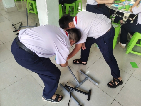 NGÀY HỘI TRẢI NGHIỆM STEM THCS LẠC HỒNG 08 - 05 - 2025 