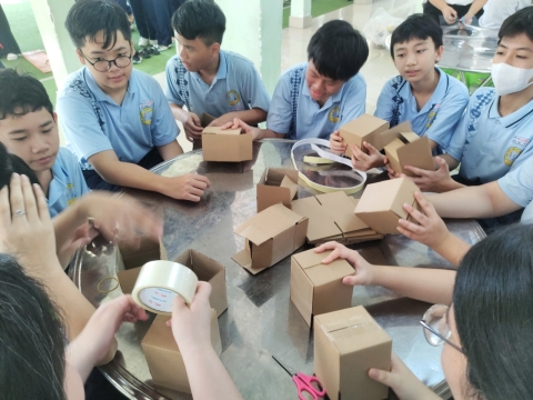 NGÀY HỘI TRẢI NGHIỆM STEM THCS LẠC HỒNG 08 - 05 - 2025 