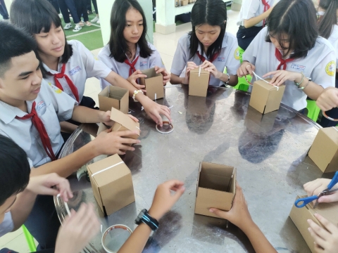 NGÀY HỘI TRẢI NGHIỆM STEM THCS LẠC HỒNG 08 - 05 - 2025 