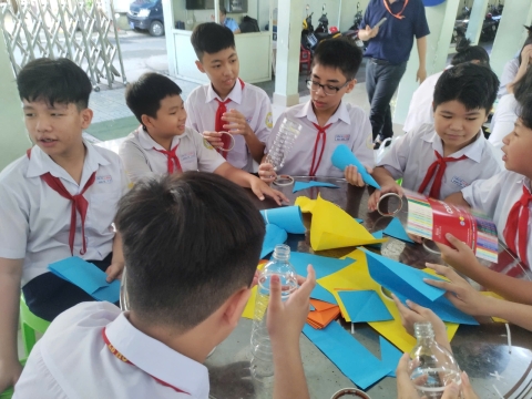 NGÀY HỘI TRẢI NGHIỆM STEM THCS LẠC HỒNG 08 - 05 - 2025 
