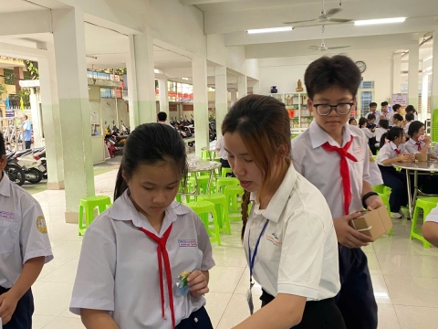 NGÀY HỘI TRẢI NGHIỆM STEM THCS LẠC HỒNG 08 - 05 - 2025 