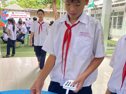 NGÀY HỘI TRẢI NGHIỆM STEM THCS LẠC HỒNG 08 - 05 - 2025 