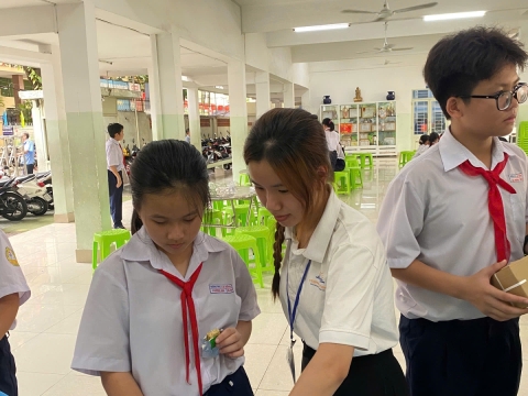 NGÀY HỘI TRẢI NGHIỆM STEM THCS LẠC HỒNG 08 - 05 - 2025 