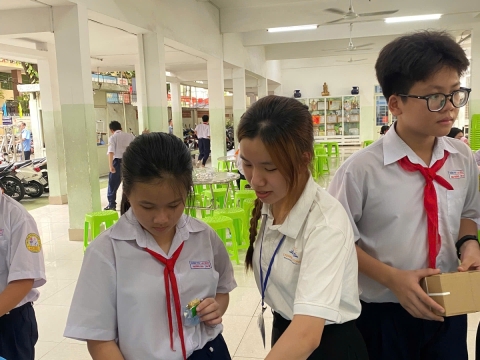NGÀY HỘI TRẢI NGHIỆM STEM THCS LẠC HỒNG 08 - 05 - 2025 