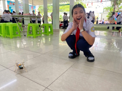 NGÀY HỘI TRẢI NGHIỆM STEM THCS LẠC HỒNG 08 - 05 - 2025 