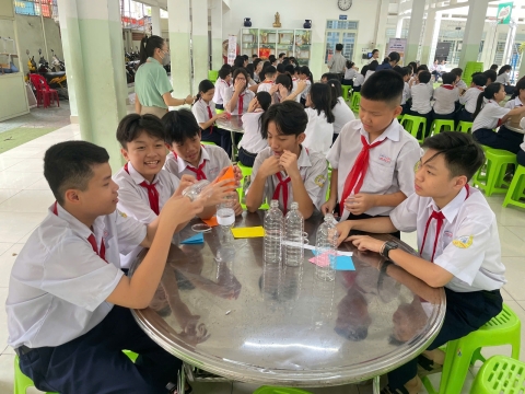 NGÀY HỘI TRẢI NGHIỆM STEM THCS LẠC HỒNG 08 - 05 - 2025 