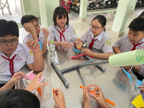 NGÀY HỘI TRẢI NGHIỆM STEM THCS LẠC HỒNG 08 - 05 - 2025 
