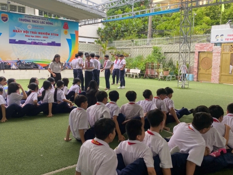 NGÀY HỘI TRẢI NGHIỆM STEM THCS LẠC HỒNG 08 - 05 - 2025 