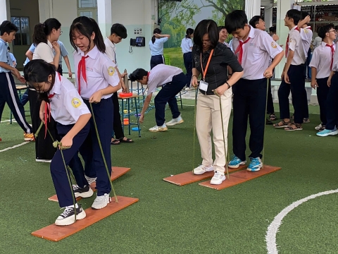 NGÀY HỘI TRẢI NGHIỆM STEM THCS LẠC HỒNG 08 - 05 - 2025 