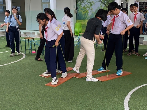 NGÀY HỘI TRẢI NGHIỆM STEM THCS LẠC HỒNG 08 - 05 - 2025 