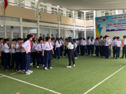 NGÀY HỘI TRẢI NGHIỆM STEM THCS LẠC HỒNG 08 - 05 - 2025 