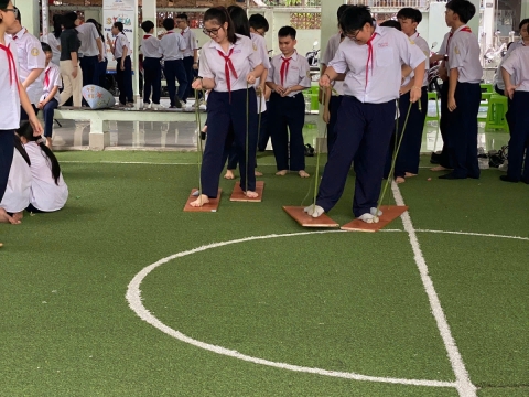 NGÀY HỘI TRẢI NGHIỆM STEM THCS LẠC HỒNG 08 - 05 - 2025 