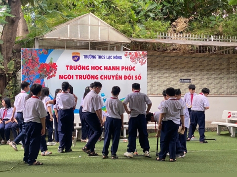 NGÀY HỘI TRẢI NGHIỆM STEM THCS LẠC HỒNG 08 - 05 - 2025 