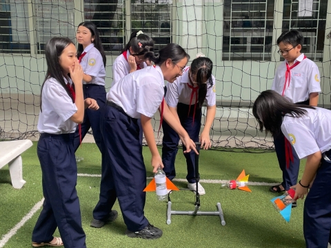 NGÀY HỘI TRẢI NGHIỆM STEM THCS LẠC HỒNG 08 - 05 - 2025 