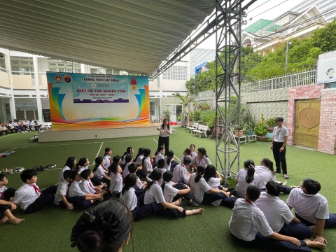 NGÀY HỘI TRẢI NGHIỆM STEM THCS LẠC HỒNG 08 - 05 - 2025 