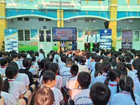 NGÀY HỘI VUI HỌC TIẾNG ANH - TH HÀN HẢI NGUYÊN