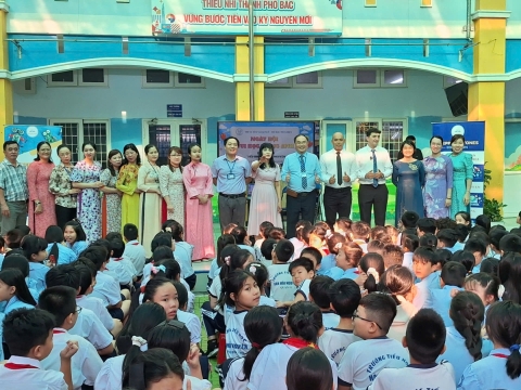 NGÀY HỘI VUI HỌC TIẾNG ANH - TH HÀN HẢI NGUYÊN