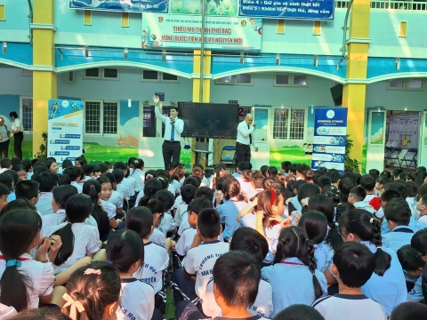 NGÀY HỘI VUI HỌC TIẾNG ANH - TH HÀN HẢI NGUYÊN