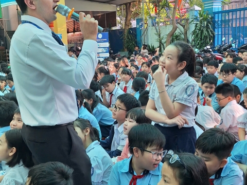 NGÀY HỘI VUI HỌC TIẾNG ANH - TH HÀN HẢI NGUYÊN