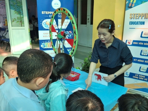 NGÀY HỘI VUI HỌC TIẾNG ANH - TH HÀN HẢI NGUYÊN