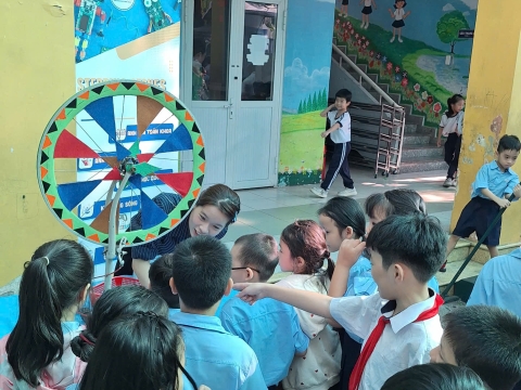 NGÀY HỘI VUI HỌC TIẾNG ANH - TH HÀN HẢI NGUYÊN