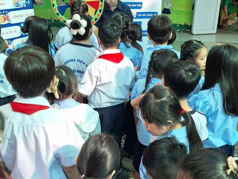 NGÀY HỘI VUI HỌC TIẾNG ANH - TH HÀN HẢI NGUYÊN