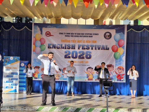 ENGLISH FESTIVAL 2026 - TRƯỜNG TIỂU HỌC LÊ VĂN TÁM