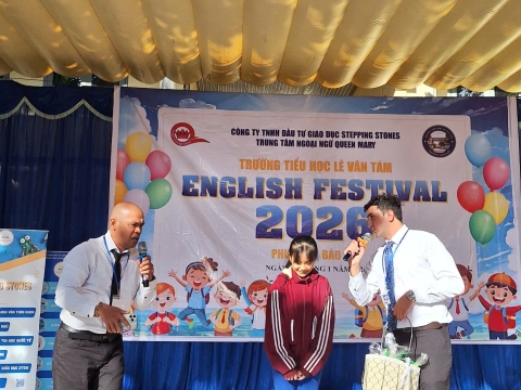 ENGLISH FESTIVAL 2026 - TRƯỜNG TIỂU HỌC LÊ VĂN TÁM