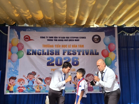 ENGLISH FESTIVAL 2026 - TRƯỜNG TIỂU HỌC LÊ VĂN TÁM