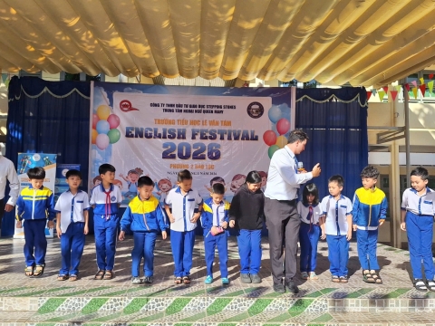 ENGLISH FESTIVAL 2026 - TRƯỜNG TIỂU HỌC LÊ VĂN TÁM