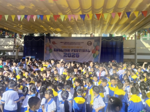 ENGLISH FESTIVAL 2026 - TRƯỜNG TIỂU HỌC LÊ VĂN TÁM