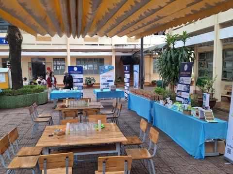 NGÀY HỘI XUÂN TRƯỜNG LÊ VĂN TÁM