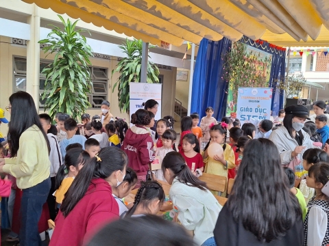 NGÀY HỘI XUÂN TRƯỜNG LÊ VĂN TÁM