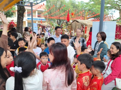 NGÀY HỘI XUÂN TRƯỜNG LÊ VĂN TÁM