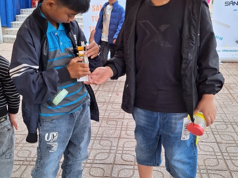 NGÀY HỘI XUÂN TRƯỜNG LÊ VĂN TÁM