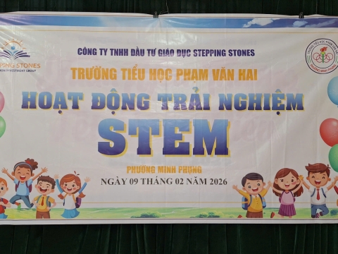 NGÀY HỘI STEM TIÊU HỌC PHẠM VĂN HAI
