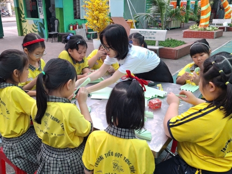 NGÀY HỘI XUÂN TIÊU HỌC TRƯNG TRẮC