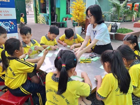 NGÀY HỘI XUÂN TIÊU HỌC TRƯNG TRẮC