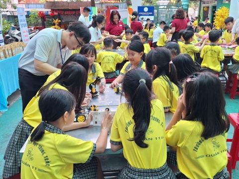 NGÀY HỘI XUÂN TIÊU HỌC TRƯNG TRẮC