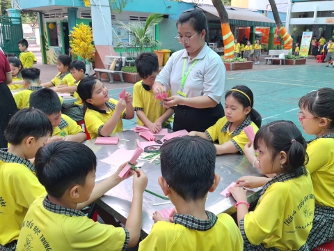 NGÀY HỘI XUÂN TIÊU HỌC TRƯNG TRẮC