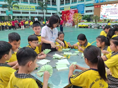 NGÀY HỘI XUÂN TIÊU HỌC TRƯNG TRẮC