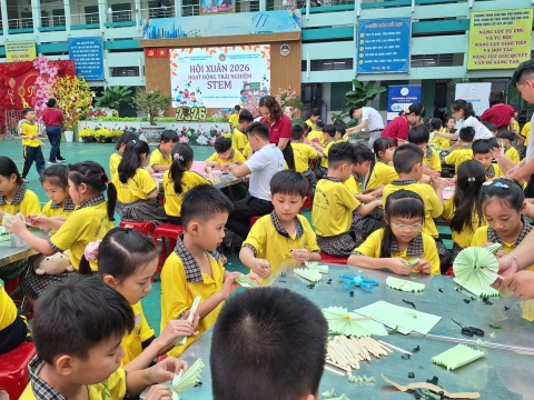 NGÀY HỘI XUÂN TIÊU HỌC TRƯNG TRẮC