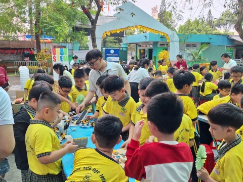 NGÀY HỘI XUÂN TIÊU HỌC TRƯNG TRẮC