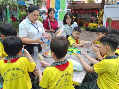 NGÀY HỘI XUÂN TIÊU HỌC TRƯNG TRẮC