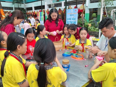 NGÀY HỘI XUÂN TIÊU HỌC TRƯNG TRẮC