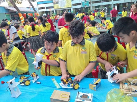 NGÀY HỘI XUÂN TIÊU HỌC TRƯNG TRẮC