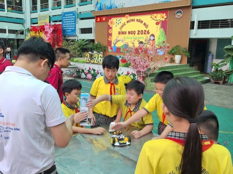 NGÀY HỘI XUÂN TIÊU HỌC TRƯNG TRẮC