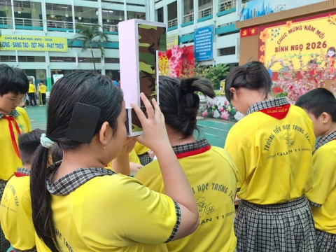 NGÀY HỘI XUÂN TIÊU HỌC TRƯNG TRẮC